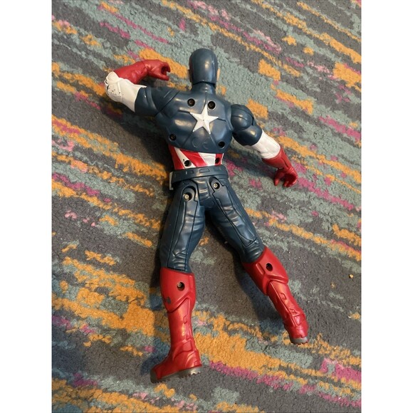 Marvel Avengers Captain America 10" Talking Electronic Action Figure - Picture 2 of 4